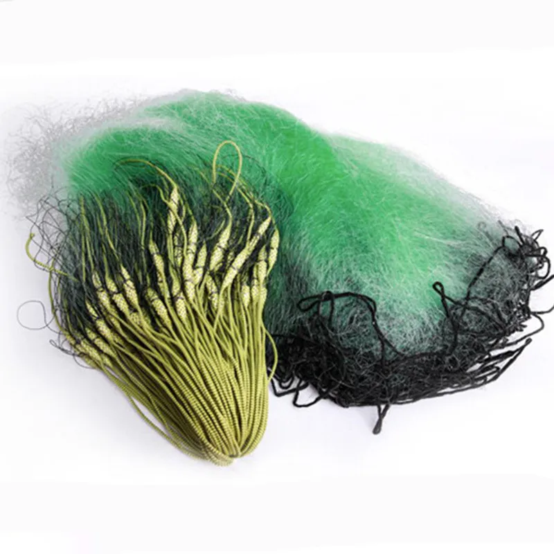 Bulk-buy Nylon Mono Gill Fishing Net 3 Layers Net with Lead Sinker