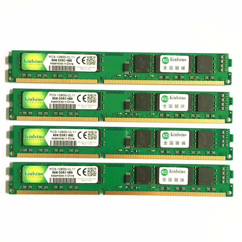 Kinlstuo DDR3 ОЗУ 8 Гб 1600 МГц DIMM 240PIN ddr3 1333 МГц 8 Гб памяти для рабочего стола