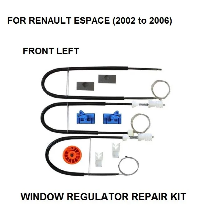 FOR RENAULT ESPACE MK IV 4 ELECTRIC WINDOW REGULATOR REPAIR KIT FRONT LEFT 2002-2006 | Автомобили и мотоциклы