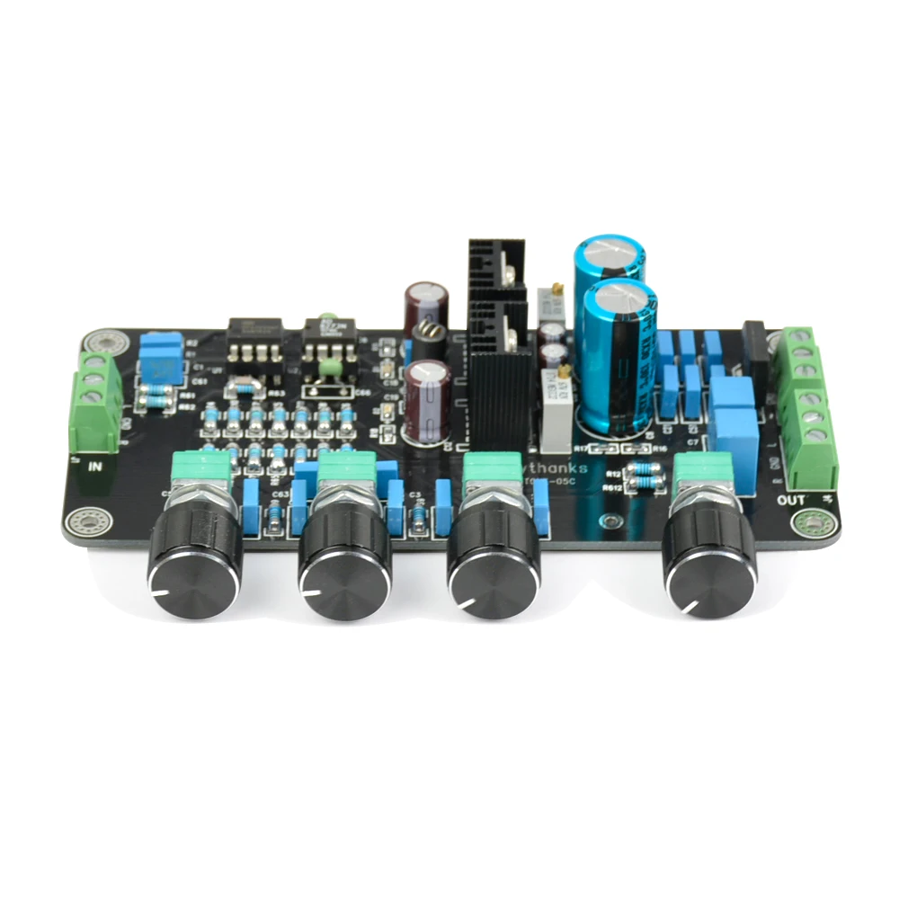 Aiyima Tone Board 2604 AD827 усилитель громкости плата настройки AC Dual 15 20 в|pre amplifier|tone control