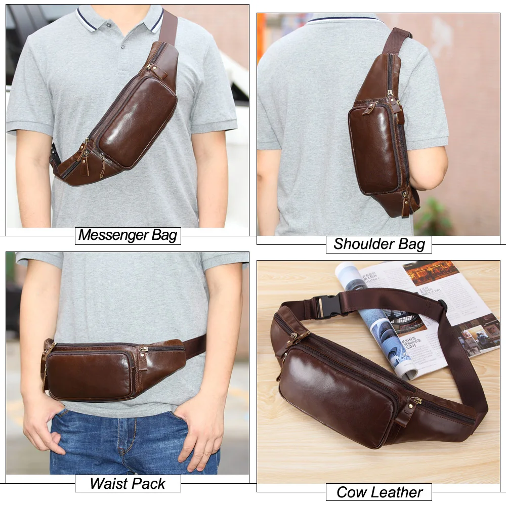 MISFITS, натуральная кожа, поясная сумка, мужская, для путешествий, поясная сумка, на бедрах, на ремне, сумка для телефона, сумка, повседневная, на груди, сумка-мессенджер, мужская, поясная сумка