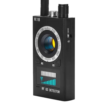 

K18 Multi-Function Wireless Camera Lens Signal Detector Anti-eavesdrop Radio Wave Signal Detector RF Tracker Detect