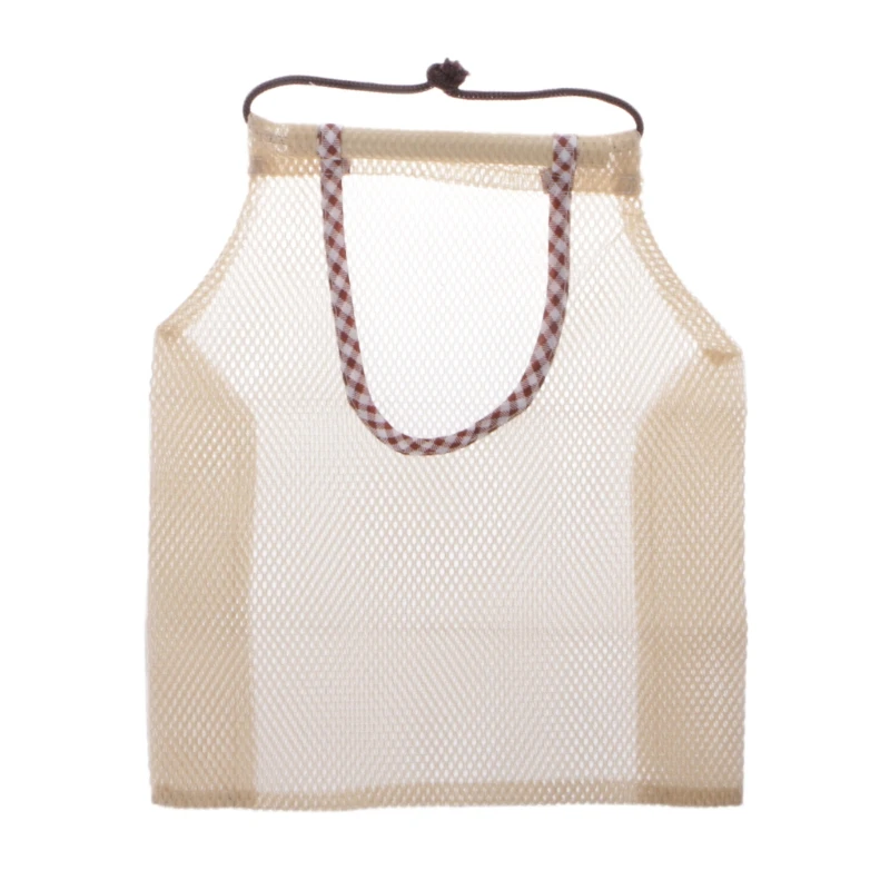 

Reusable Fruit Vegetable Breathable Mesh Hanging Storage Bag For Vegetable Garlic Onion Kitchen Accessories