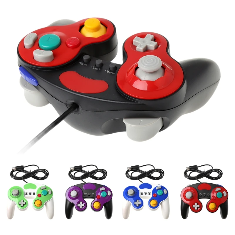 

Wired Handheld Joystick Gamepad Controller For Nintendo Gamecube Wii NGC Console