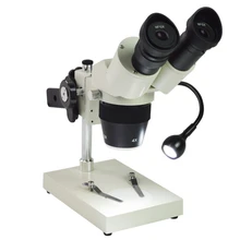 Мобильный телефон ремонт PCB пайки стерео бинокулярный микроскоп с светодиодный светильник для идентификации ювелирных изделий