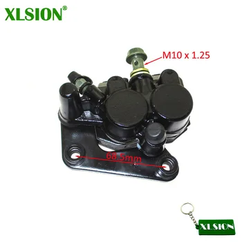 

XLSION Front Disk Brake Caliper Left For 2 Piston Scooter Moped 50cc 125cc GY6 KYMCO Benzhou JMSTAR Jonway Baotian