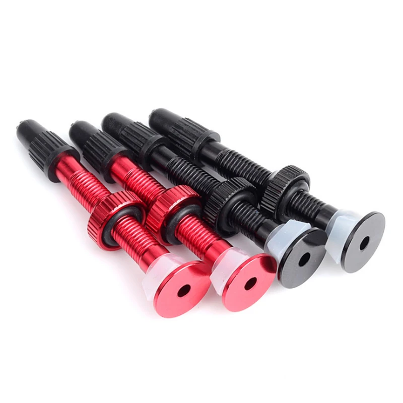 Buy 2 pcs 52MM ultralight bicycle tubeless tire valve