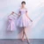 Mère Fille De Mariage Robes Rose Bleu Off Épaule Maman sac