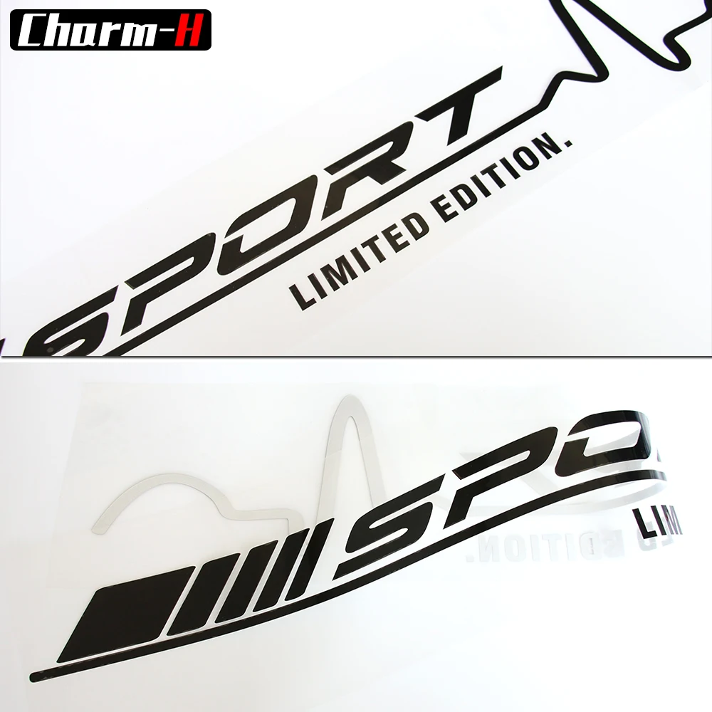 2pcs for Mercedes Benz AMG Sport Limited Edition Racing Vinyl Decal Stickers W204 W205 C63 C117 W176 A45 CLA45 Door Stickers
