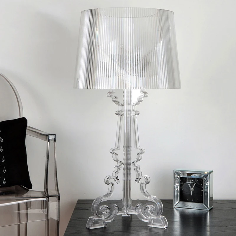 Us 5 2 30 Off Modern Clear Acrylic Accent Table Lamp Transpa Bedside Light Led Crystal Desk Living Room Loft Decor Luminaire Suspendu In Us 5 2 30 Off Modern Clear Acrylic Accent Table Lamp Transpa Bedside Light Led Crystal Desk Living Room Loft Decor Luminaire Suspendu In