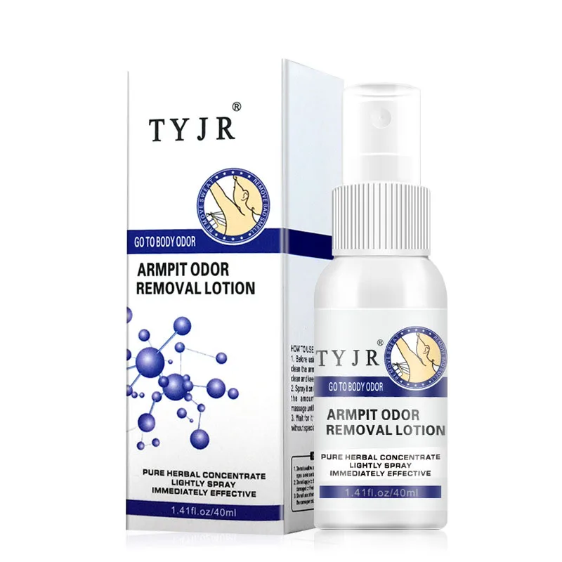 New Arrival 50ml Deodorant Spray Body Underarm Odor Clean Water