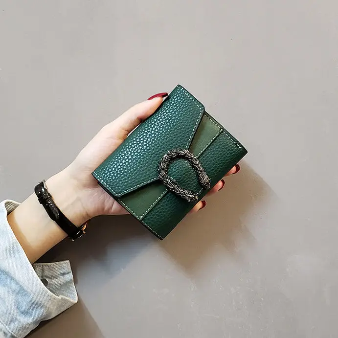 

Youbroer Lady's Short Purse Change Purse Card Bag Wallet