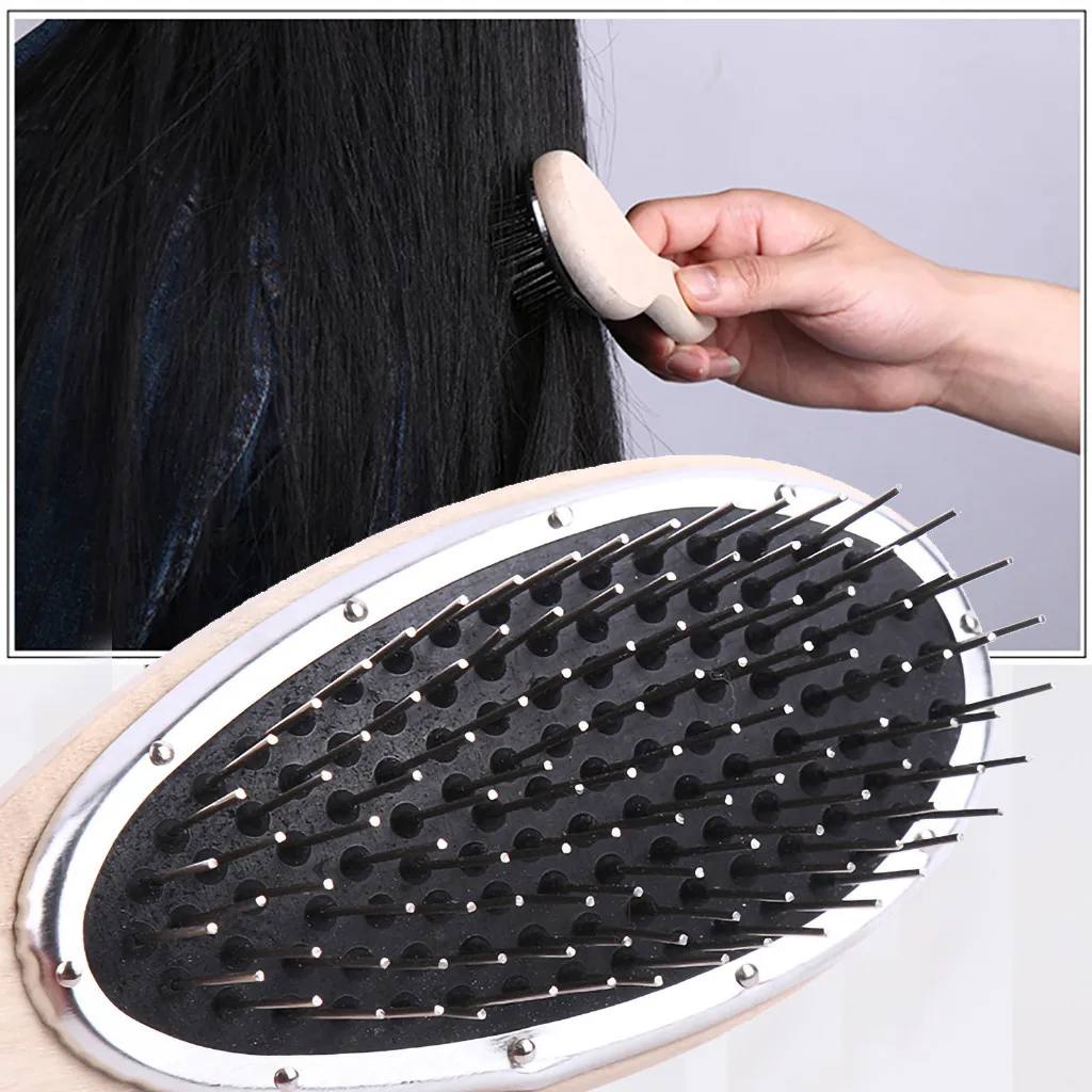 

Comb Portable Electric Ionic Hairbrush Takeout Mini Small Hair Magic Beauty Brush Comb Massage Home Travel Using 1D4