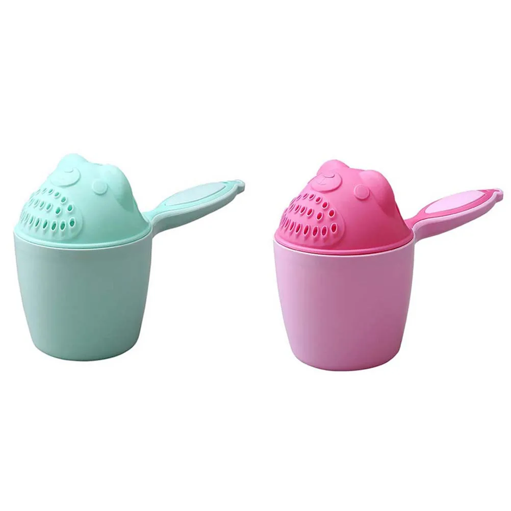 لطيف الكرتون الطفل حمام قبعات دارى الشامبو كوب الأطفال الاستحمام النازح الطفل دش ملاعق الطفل غسل الشعر كأس الاطفال حمام أداة