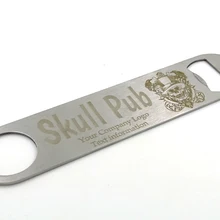 Лазерная гравировальная профессиональная скоростная открывалка для бутылок в форме гаечного ключа бармена лезвие открывалка для пивных бутылок индивидуальный логотип