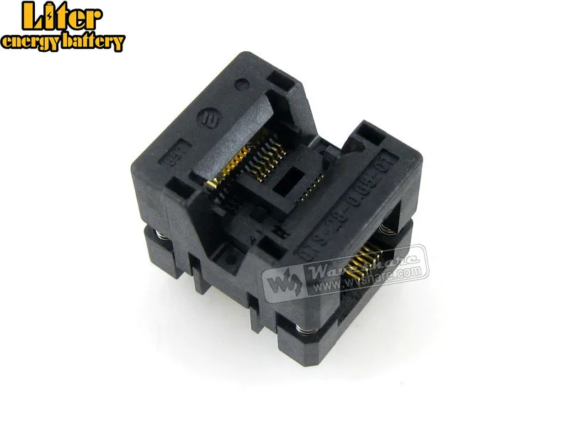 

On sale! OTS-14(28)-0.65-01 Enplas IC Burn-in Test Socket Adapter 0.65mm Pitch SSOP14 TSSOP14 Package