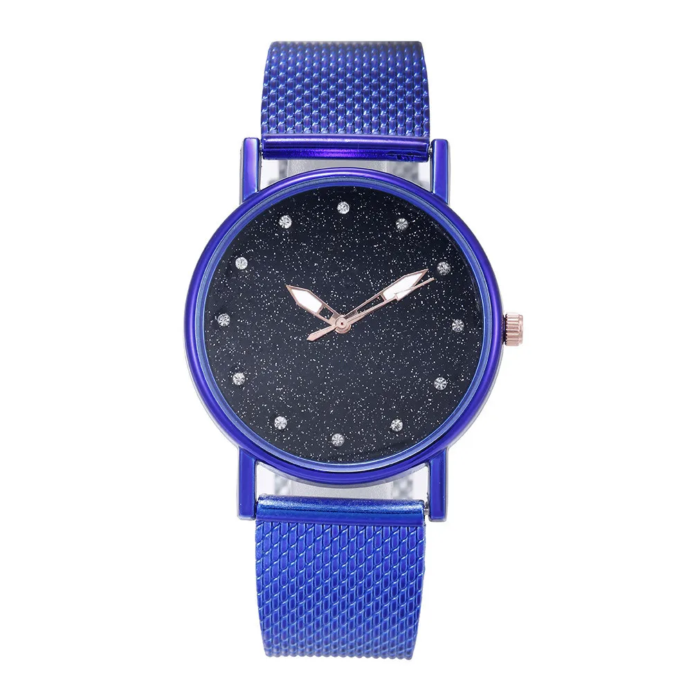 Новые кварцевые наручные часы, изысканные стразы, звездное небо, классические женские модные часы, платье, Relogio feminino, часы# B