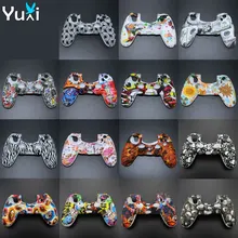 YuXi Anti-slip Soft Silicone Cover Skin Rubber Case for Sony PlayStation Dualshock 4 PS4 DS4 Pro Slim Controller xberstar anti slip silicone skin cover case for dualshock 4 sony playstation4 ps4 ps 4 pro slim controller stick grip caps