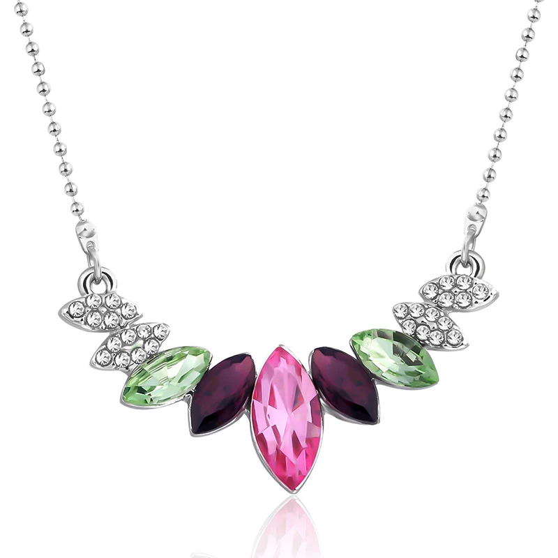 2015 Aliexpress Hot Sell Multicolor Crystal Water Drop Necklaces & Pendants for Women Jewelry Aliexpress : image 2015 Aliexpress Hot Sell Multicolor Crystal Water Drop Necklaces & Pendants for Women Jewelry Aliexpress