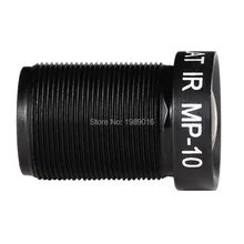 4K LENS 4.35MM Lens 1/2.3 Inch 10MP IR 72D Flat Lens for Gopro Xiaomi Yi SJCAM DJI Phantom 3/4 Drones 2017 Newly Quality