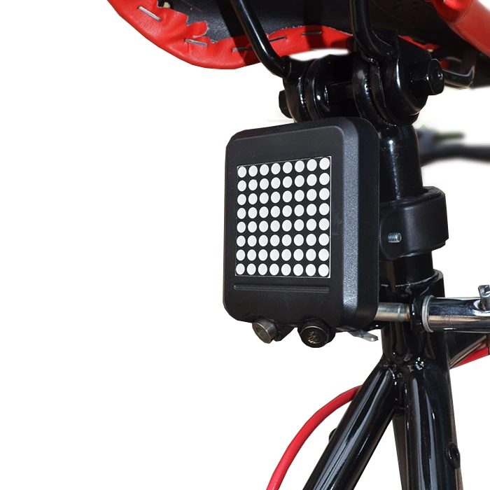 

ALLTOO Bicycle mountain bike smart wireless rear light automatic sensor steering lamp brake lights laser back rear light