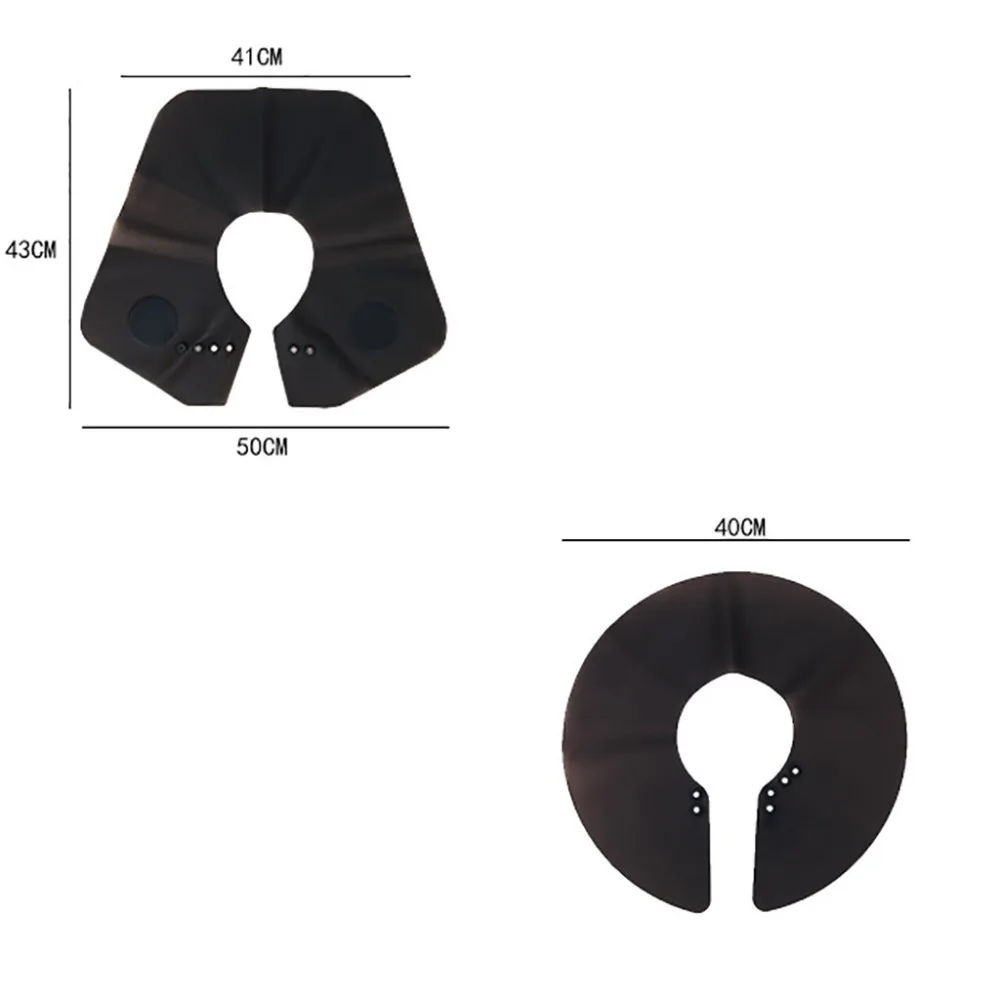 Силиконовая шаль силиконовый режущий супер Воротник шейный щит Магнитная накидка для парикмахерской платок для волос водонепроницаемый антипригарный волос Прямая поставка