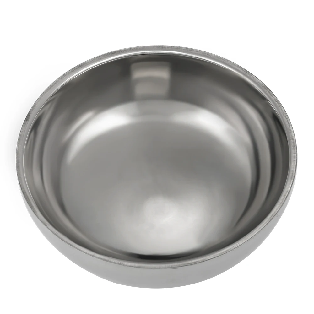 

Shaving Cup Men's Shaving Mug Bowl Stainless Steel Barber Shaving Bowl for Razor Male Face Cleaning Soap Mug Tool