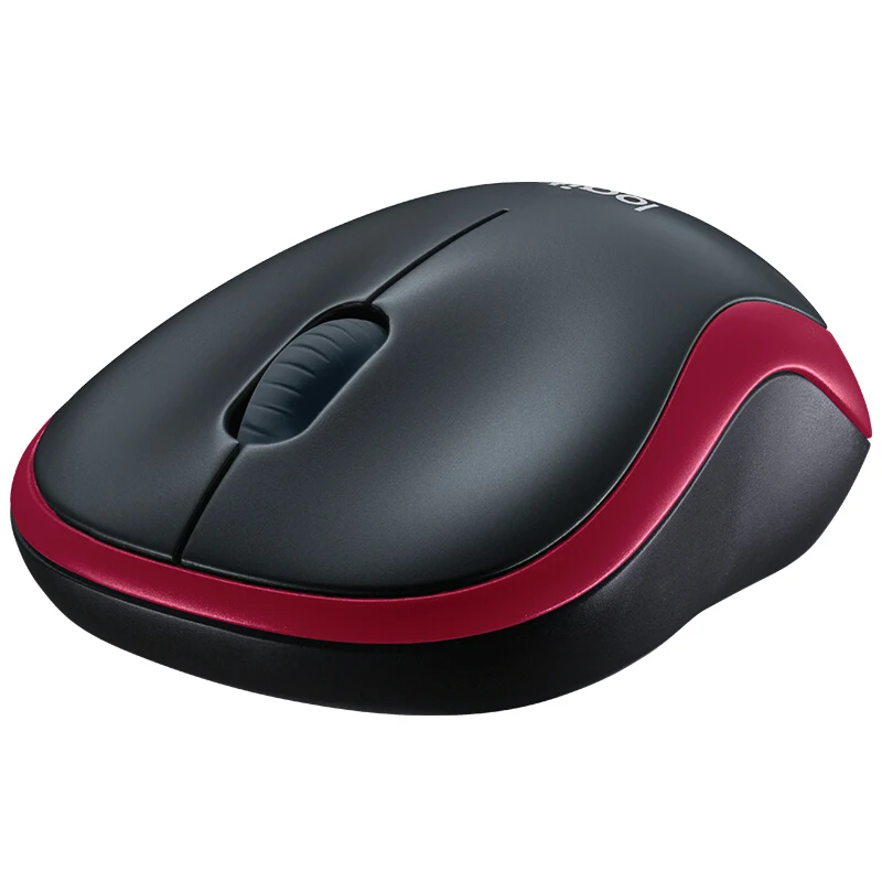 Беспроводная мышь logitech M185 1000 dpi 2,4 GHz офисная мышь для домашнего использования для ПК/ноутбука Windows мышь для Mac с USB Nano приемником