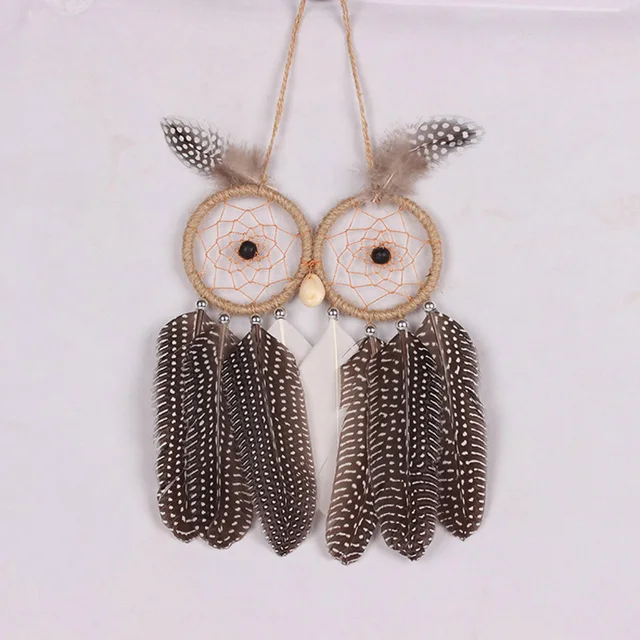 double circle owl shaped