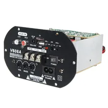 KROAK High Power Bass 80W Car Subwoofer Hi-Fi Amplifier Board TF USB 12V/110V-220V Mini Amplifier Board