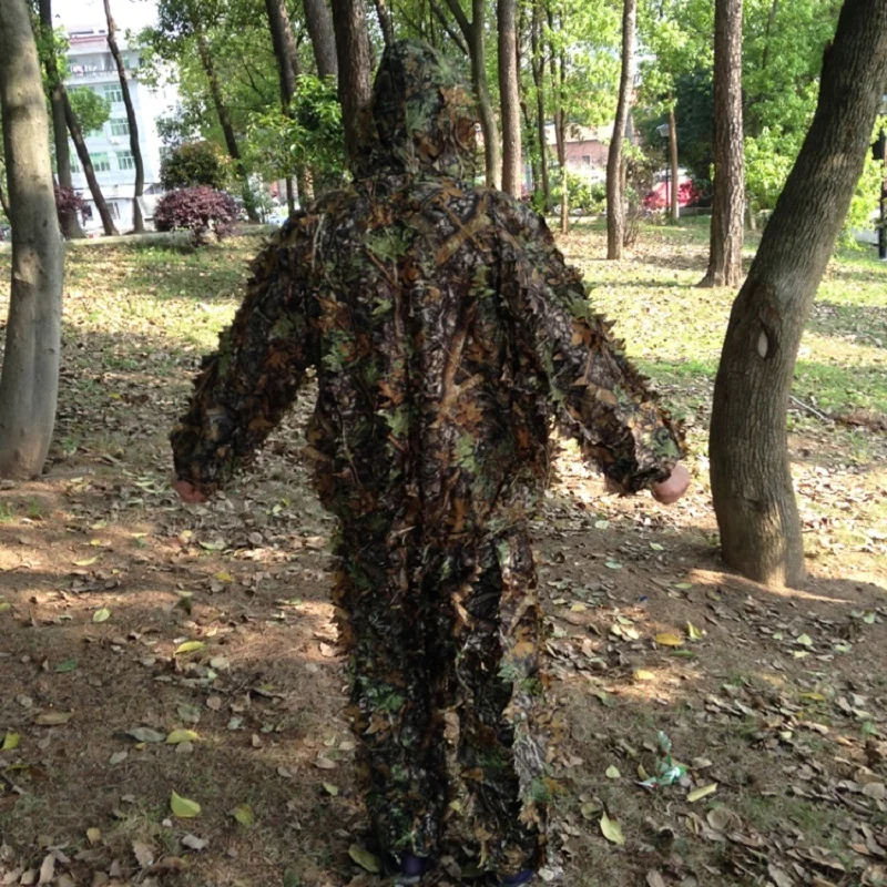 

Forest Camouflage Suit Hunting Ghillie Suit Foliage camouflage hunting clothing 3D forest hunting clothes camouflage suit