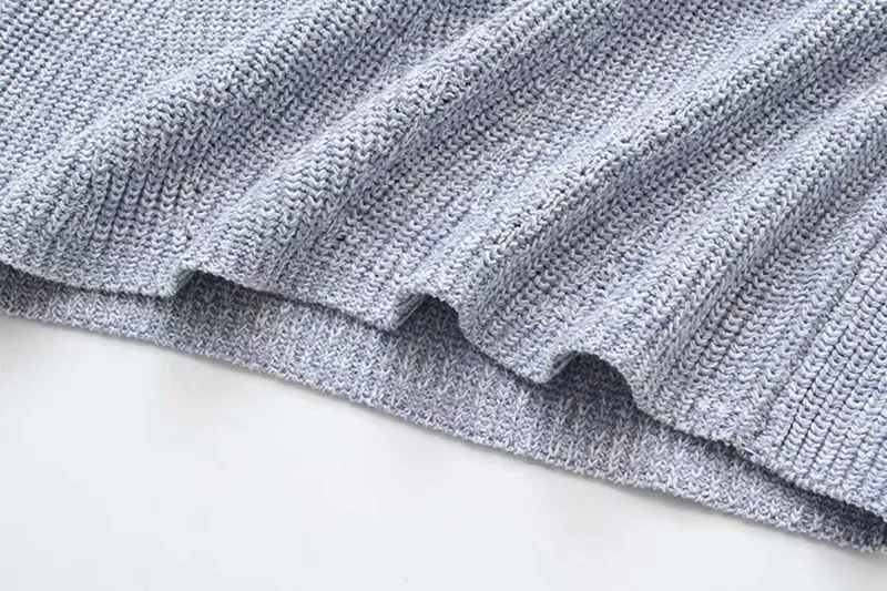 Slash Neck Sweaters Autumn Style Women Plus Size 5XL Buttons Long Sleeve Sweater Knitted Pullovers KKFY2469