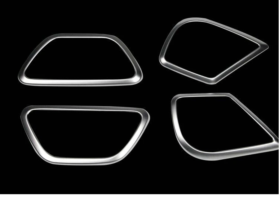 4 шт интерьер для Mercedes-Benz Vito W447- боковой двери автомобиля стерео динамик аудио звук крышка отделка ABS Матовый Стиль