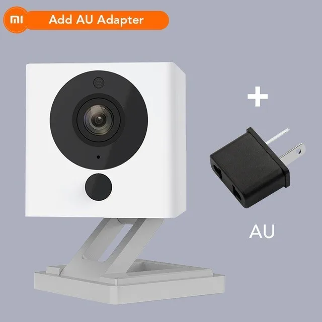 Original Xiaomi Mijia Xiaofang 1s 110 Degree F2.0 8x 1080p Digital Zoom Smart Camera Ip Wifi Wireless App Baby Mini Camaras - Color: AU plug