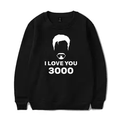 I love you 3000 новая Толстовка с принтом для мужчин, модная толстовка с длинными рукавами и капюшоном 2019, модная трендовая повседневная одежда