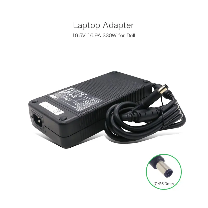 New Genuine 330W 19.5V 16.9A Notebook Power Adapter For Dell ALIENWARE M18X R1 R2  M11X  M17 M18 M17X XM3C3 AC Charger