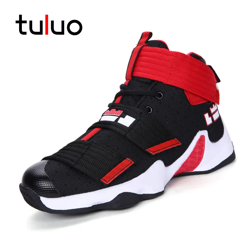 TULUO 2019 عالية أعلى حذاء كرة السلة الرجال في الهواء الطلق عالية الجودة أحذية رياضية رجل رياضة الدانتيل يصل سلة أوم حجم 36-45 TULUO 2019 عالية أعلى حذاء كرة السلة الرجال في الهواء الطلق عالية الجودة أحذية رياضية رجل رياضة الدانتيل يصل سلة أوم حجم 36-45