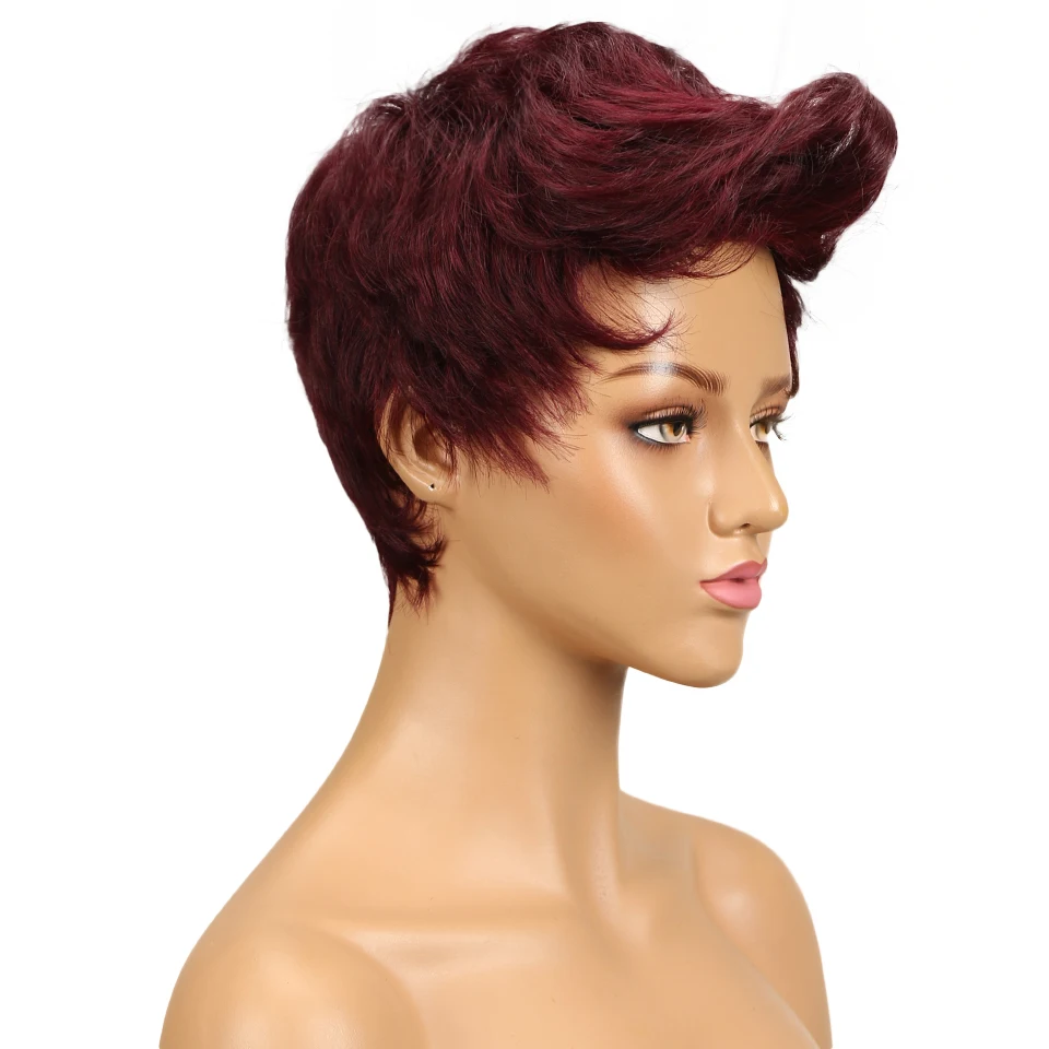 Sleek бразильской волнистые волосы Реми Ombre не Синтетические волосы на кружеве парик Цветной человеческих волос парики парик Cheveux Humain