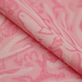 

High-grade brocade satin plant embossed floral jacquard clothing fabric coat fabric skirt cheongsam fashion cloth 4 colors