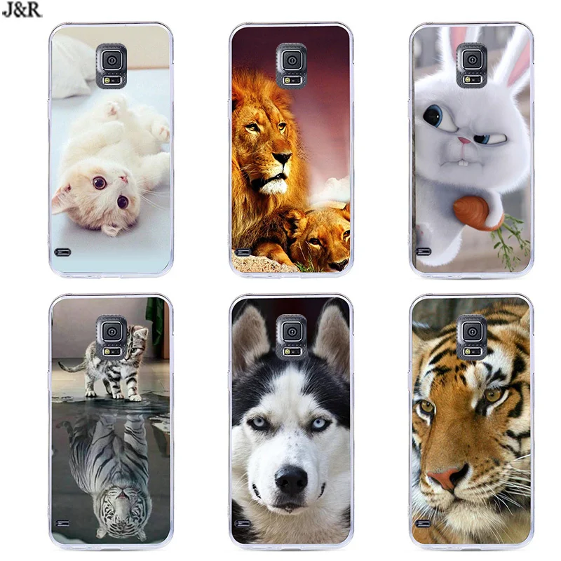 Для Samsung Galaxy S5 mini чехол прозрачный мягкий TPU для S5mini SM-G800F G800 Силиконовая задняя
