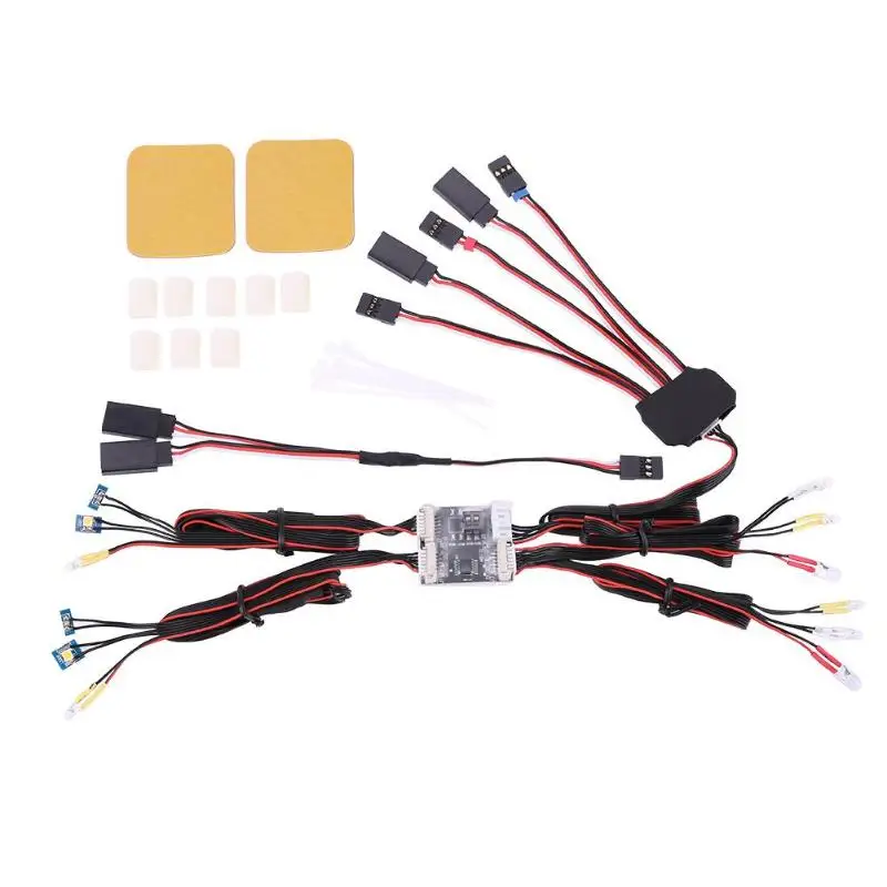 

Simulation 1/10 TRX4 RC Car LED Lights Control System For Traxxas TRX-4 Ford Bronc LED Lights for Traxxas TRX4 Bronco RC Truck