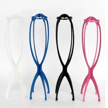 AliExpress Стандартный парики Стенд аксессуары для волос портативный складной высокое качество парик шляпа держатель Поддержка дисплей