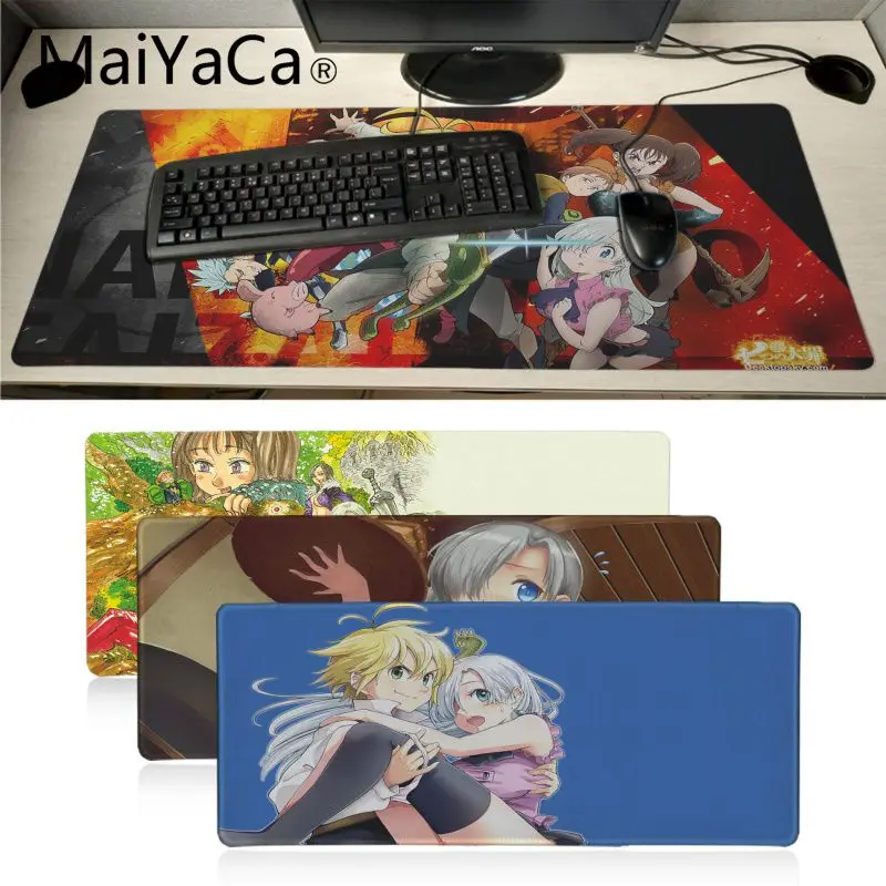 

MaiYaCa Nanatsu no Taizai The Seven Deadly Sins Japan anime Speed Mice Retail Mousepad Large Lockedge Mouse pad PC Computer mat