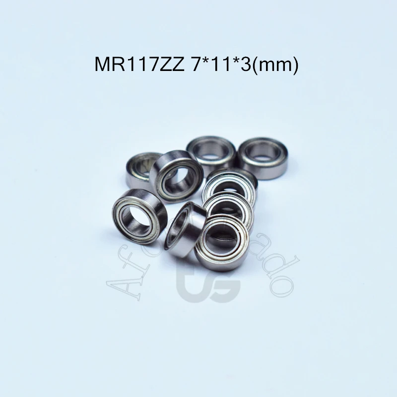 7x11x3 mm 440C Stainless Steel Ball Bearing Bearings SMR117ZZ MR117ZZ 20 PCS