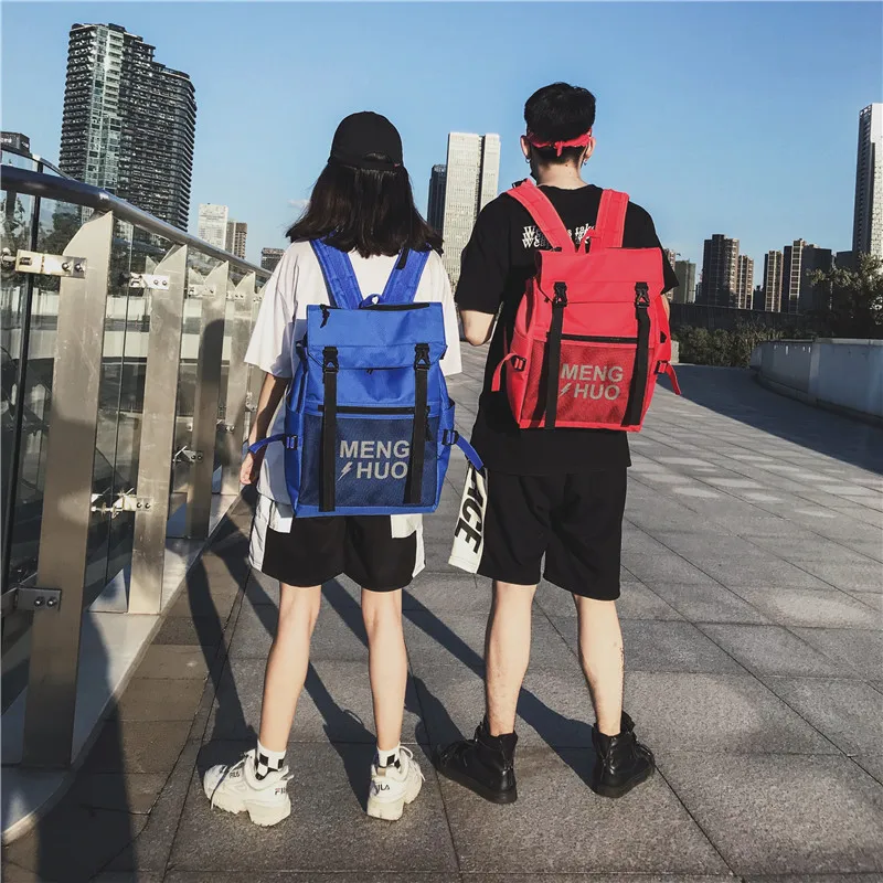 Menghuo Women Laptop Backpack Male School Backpacks Net Rucksacks Leisure for Teenager Travel Women Shoulder Mochilas School Bag (69)
