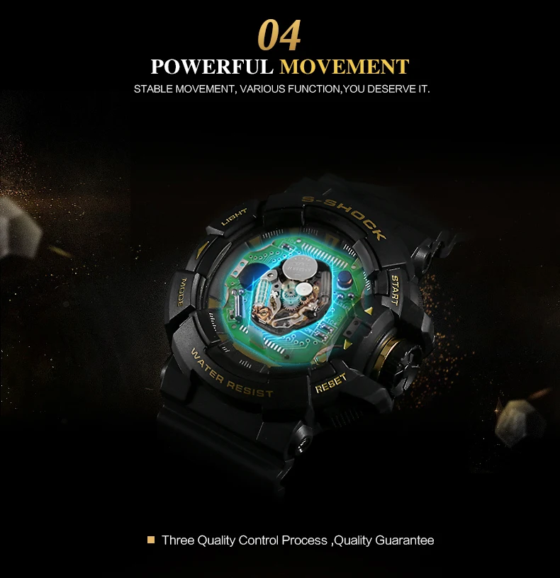 6 men watch gold