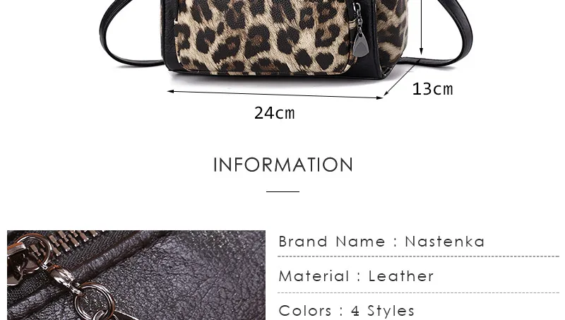 women leopard print backpack shoulder bag women school bag for teenager girls backpacks_03