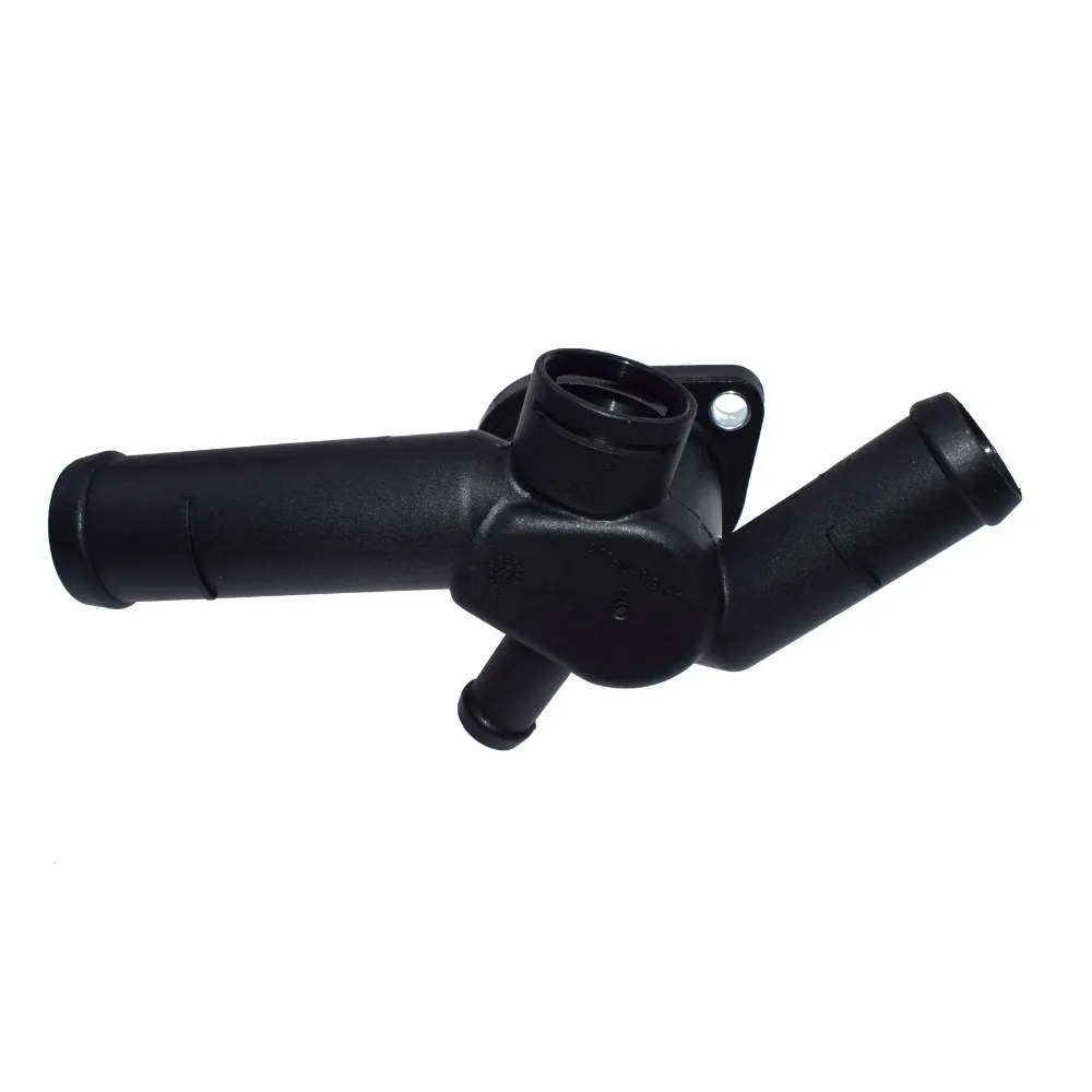 ISANCE Thermostat Housing Coolant Hose Flange Radiator 06A121132 For VW Volkswagen Golf Jetta 2.0 L4 1999 2000 2001 2002-2006