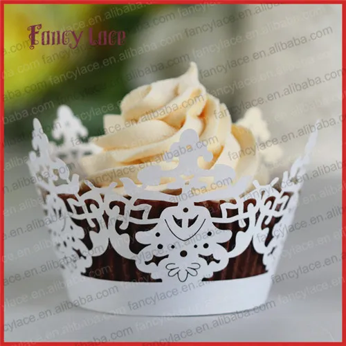 60pcs wholesale halloween decorations cup cake liners customizedelegant hollow out christmas party cake lliners