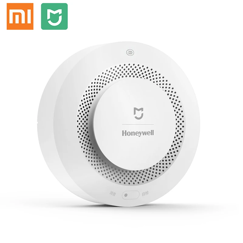 

Xiaomi mijia fire alarm detector remote control smoke sound alert sensor detection home sesurity safe remind gateway2 mihome
